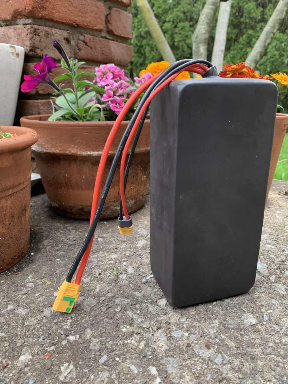 72v 8-12ah Samsung 40T 21700, Lithium ion E-Bike Battery image 1