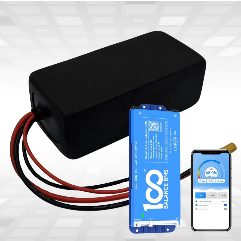 72v Bluetooth BMS Li-ion eBike Battery image 0