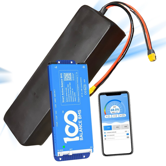 52v 12-15ah Bluetooth BMS Li-ion eBike Battery image 0