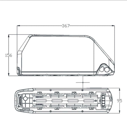 72v Super Shark eBike Battery Pack image 1